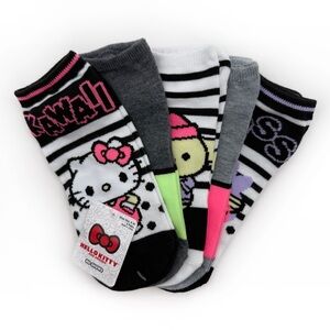 Hello Kitty Womens No Show Socks My Melody Keroppi Pompompurin Badtz Maru Gift